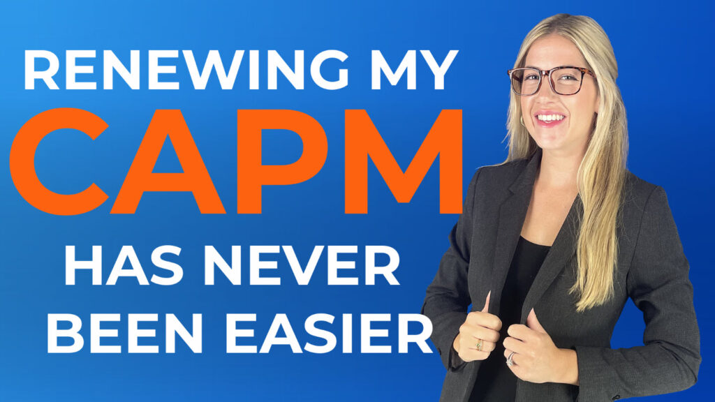 CAPM Renewal PDUs