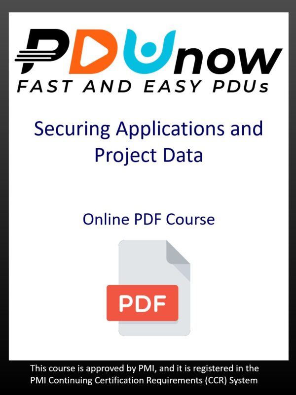 Securing Applications and Project Data