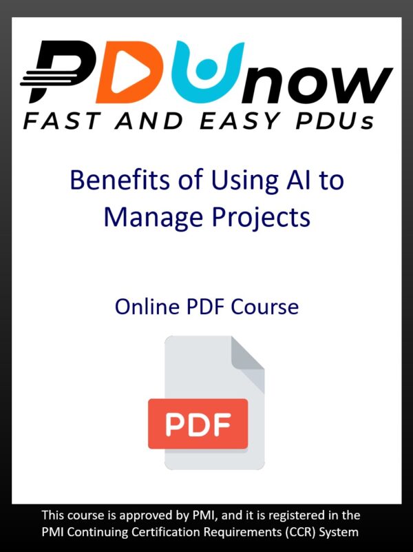 Benefits of Using AI to Manage Projects