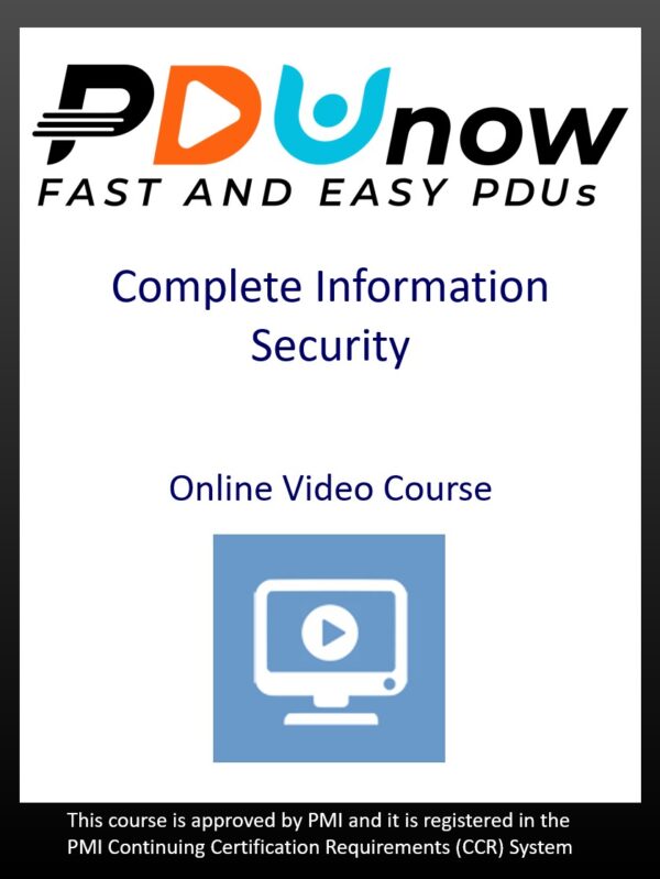 Complete Information Security – Video Course